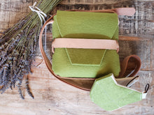 Load image into Gallery viewer, One-of-a-kind Crossbody Bag + Mask by Local Designer, Adelle Stoll | Value: $300