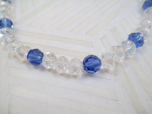Load image into Gallery viewer, Cool Blue Hues: A Swarovski Crystal Necklace from Gemstrings by Phyllis & Terry | Value $25