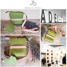 Load image into Gallery viewer, One-of-a-kind Crossbody Bag + Mask by Local Designer, Adelle Stoll | Value: $300