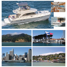 Load image into Gallery viewer, Private Chartered San Francisco Cityfront & Bay Boat Cruise + Champagne & Lite Bites For Four Guests | Value: $1000