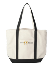 Load image into Gallery viewer, Luxe Large Heavy Canvas Boat Bag