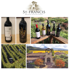 Load image into Gallery viewer, For The Wine Lover: Varietals & Vintages From St. Francis Winery & Vineyards | Value $250