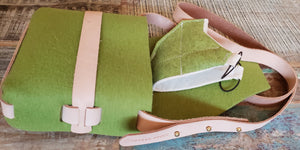 One-of-a-kind Crossbody Bag + Mask by Local Designer, Adelle Stoll | Value: $300