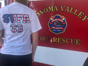 First Responder T-Shirts + Water Bottles Package from Sonoma Valley Firefighters Association | Value $225
