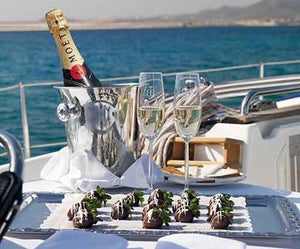Private Chartered San Francisco Cityfront & Bay Boat Cruise + Champagne & Lite Bites For Four Guests | Value: $1000