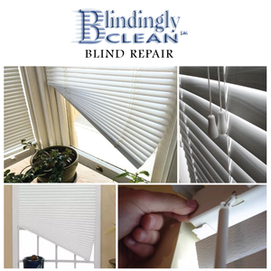 A Window Blind Repair Package From Blindingly Clean | Value $50