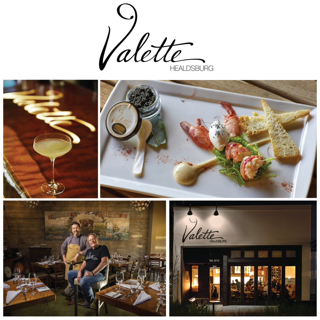 For the Foodie: A Taste of Valette Healdsburg | Value: $50